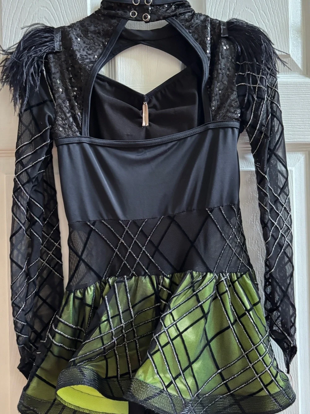 Weissman Black Dance/Skating Costume